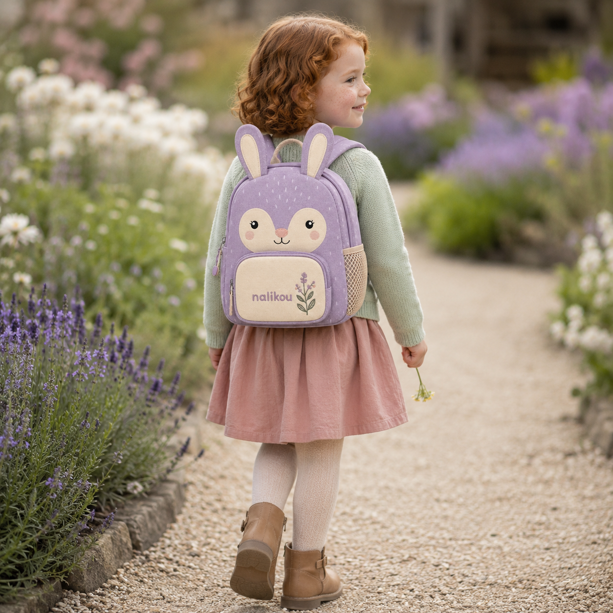 Sac à dos Nalikou Lapin Lavande
