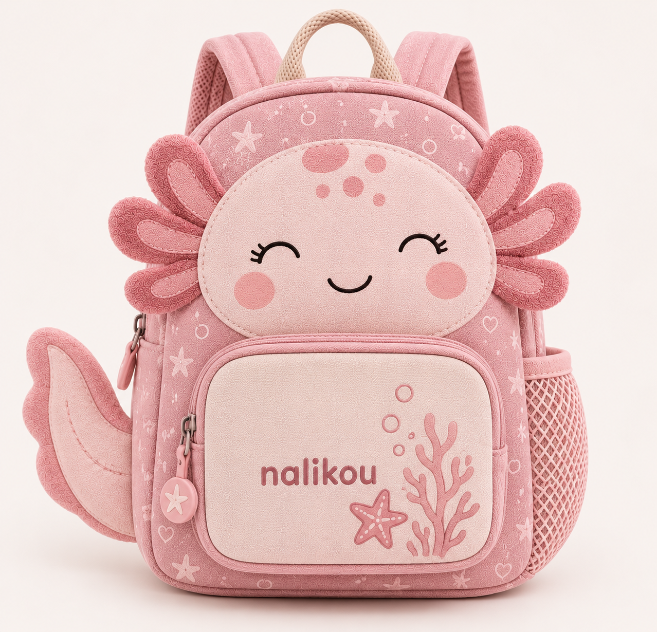 Sac à dos Nalikou Axolotl Rose